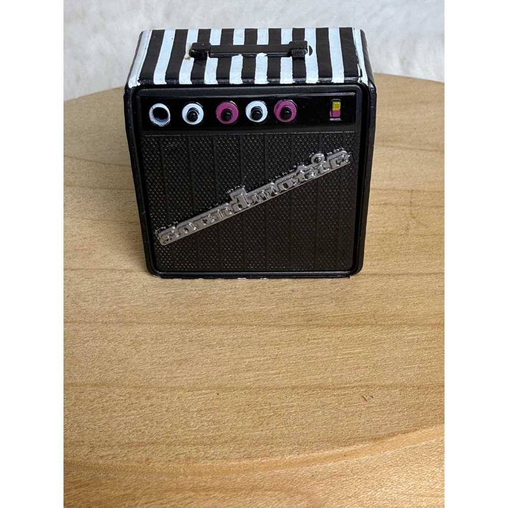LOL Surprise Doll Miniature Music Amplifier Black White Striped Speaker